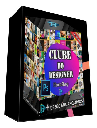 Pack Clube Do Designer +900 Mil Artes Photoshop Atualizado