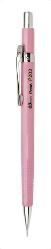 Lapiseira Pentel P203 0,3mm Cor Rosa