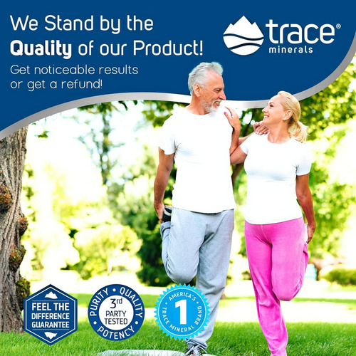 Trace Minerlas Glucosamina/condroitina/msm 16oz Arandano Sabor Sabor Arandano