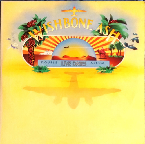 1973 Wishbone Ash Live Dates Doble Album Japan Vinyl Mca 