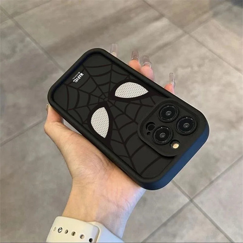 Funda De Teléfono Spider Man Lisa De Varios Pasos Para Iphon