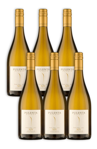 Pulenta Estate Vino Pinot Noir Gris Caja X6u 750ml Mendoza