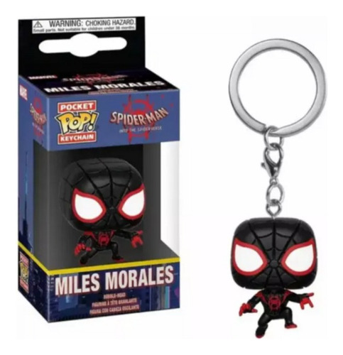 Llavero Pocket Pop: Spider-man Miles Morales