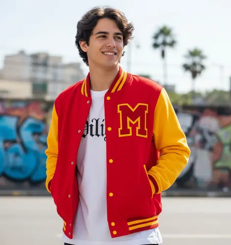 Jaqueta Moletom Thriller M Jackson College Unissex Blusa Top
