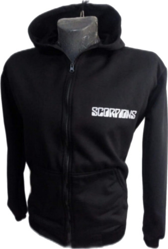 Chaqueta Estampada Scorpions Perchada Rock Metal Artemisa