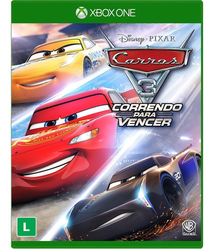 Carros 3 Correndo Para Vencer - Mídia Física - Novo Xbox One