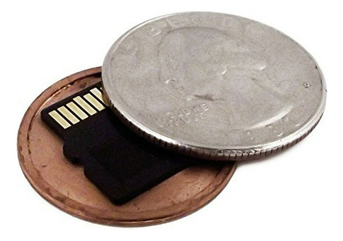 Moneda Espía Con Tarjeta Micro Sd - Compartimento Secreto.
