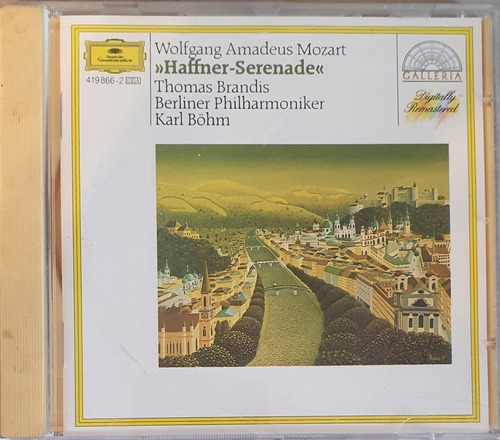 Cd Mozart - Haffner Serenade - Thomas Brandis - Karl Bohm