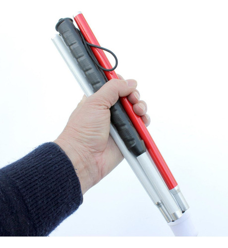 Bastón For Caminar Ciego Plegable Con Punta De Con Luz