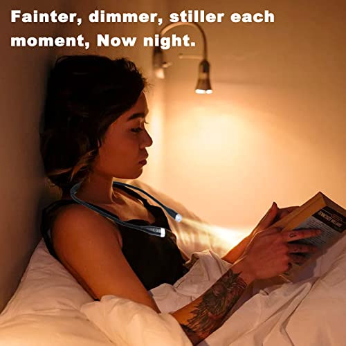 Linterna De Libro, Linterna De Libro Leer Cama, Recarga...