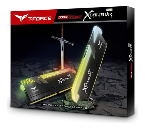 Memoria Ram T-force Xcalibur 16gb Ddr4 Tf6d416g4000hc18jdc01