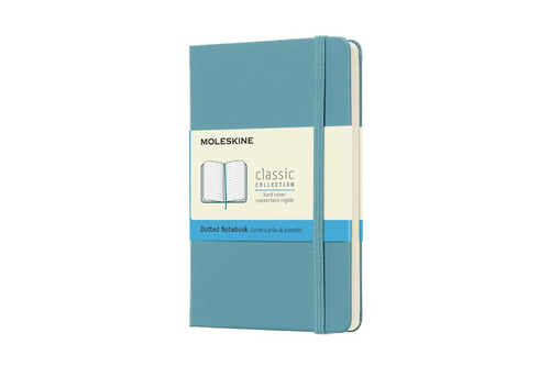 Moleskine Classic Hard Cover Notebook, Dotted, Pocket (gw7v)