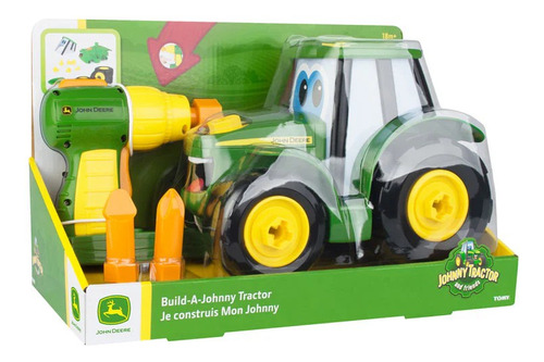 John Deere Build-a-johnny Tractor Construye Un Tractor Johnny John Deere Verde