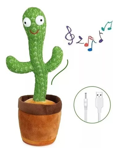 Cactus Bailarín Canta, Baila Y Repite Lo Que Dices Tik Tok 