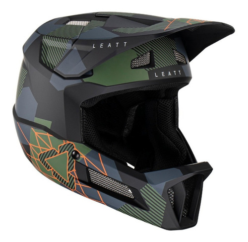 Casco Bici Mtb Bmx Leatt Gravity 2.0 Camo Ecoalsina