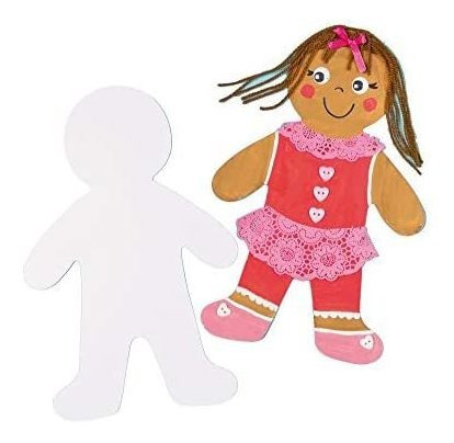 Imagen 1 de 6 de Tarjeta Grande De Persona Formas, Personajes Para Niños Para