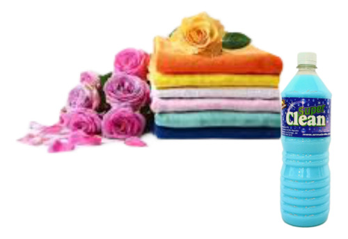 Suavizante De Ropa Tipo Suavitel (suvitex Azul) 6 Pzs 1 Lt