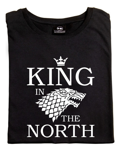 Remera Game Of Thrones King/queen In The North