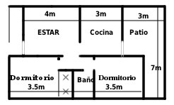 Casa 3 Ambientes C/terraza Y Todos Los Servicios