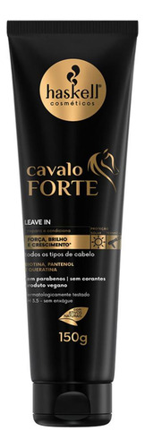 Kit Haskell Cavalo Forte Shampoo Condicionador Litro Máscara
