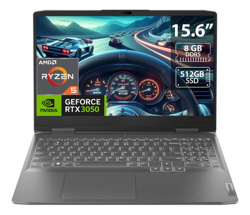 Laptop Lenovo Loq 15aph8 Ryzen 5 Ram 8gb Ssd 512gb Rtx 3050