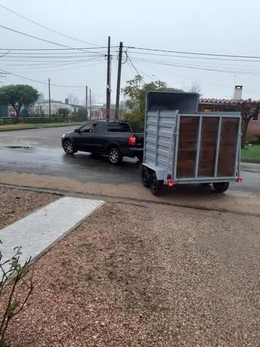 Vendo Traile, Carro Doble Eje Para Dos Caballos
