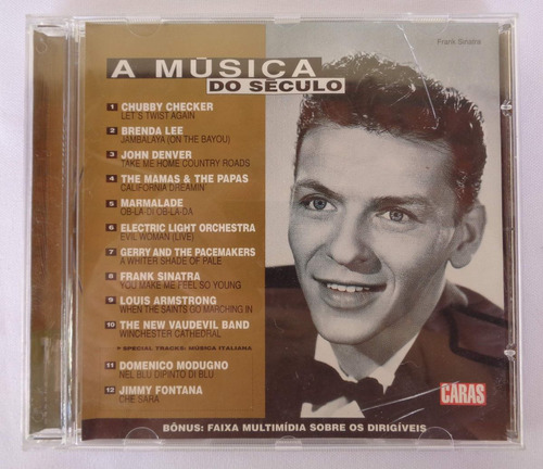 Cd Original A Música Do Século Da Coleção Caras Nº17 De 2000