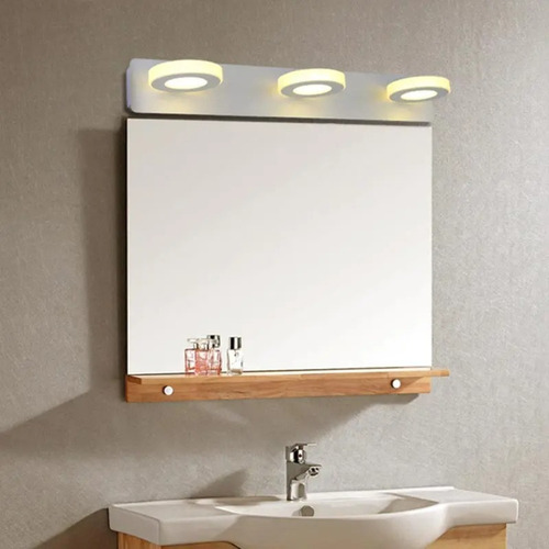 Luminária Teto Led Tripla Branca Ajustável Bivolt