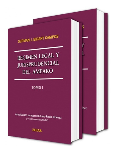 Régimen Legal Y Jurisprudencial Del Amparo. 2 Ts.  Ed.2018 