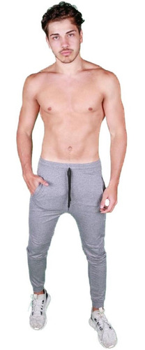 Jogging Pantalon Rustico Algodon Hombre Deportivo Liviano