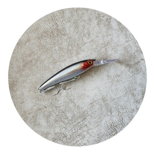 Señuelo Samolla Read Head Minnow 55g/16 Cms 7.5-9mt Trolling