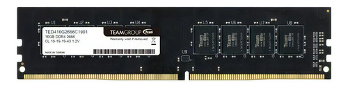 Memoria RAM Elite  16GB 1 Team Group TED416G2666C1901