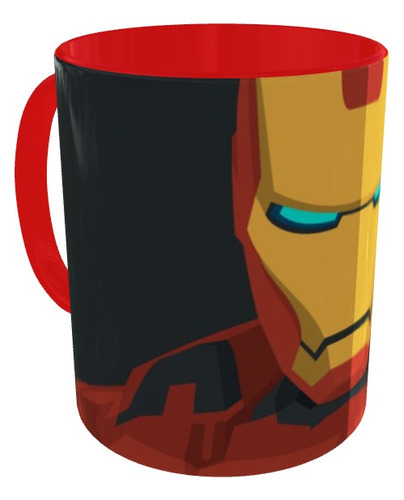 Mugs Iron Man Hombre De Hierro Pocillo Gamers