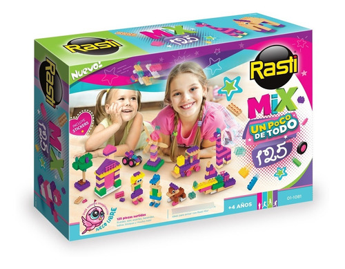 Toys Palace Rasti Mix 125 Pcs Nena/varon