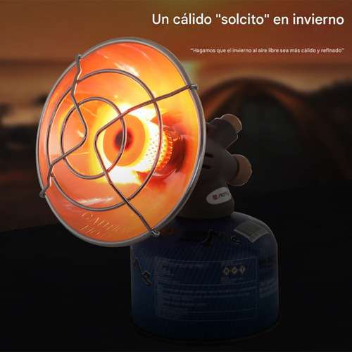 Calentador De Gas Portatil Derismo Al Aire Libre Camping