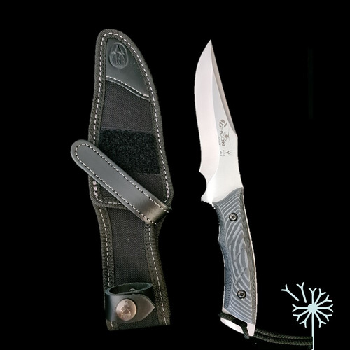 Imagen 4 de 6 de Cuchillo Typhoon 150mm C/funda Full Tang Muela