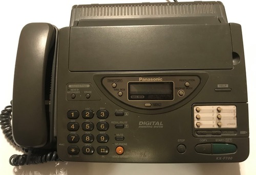 Fax Panasonic Kx F700, Papel Térmico, Estado Impecable