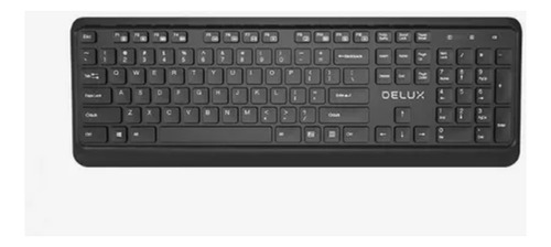Teclado Usb K7008bu Delux