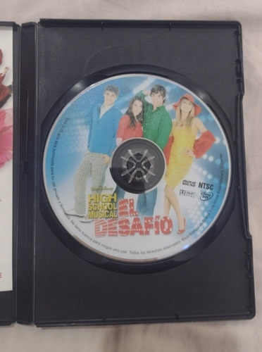Película Dvd Original High School Musical El Desafío