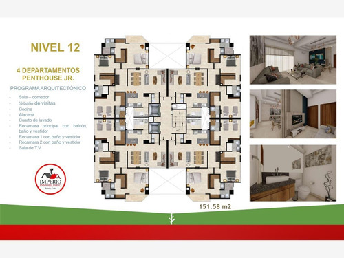 Imagen 11 de 13 de Departamento En Venta En Circuito Del Bosque