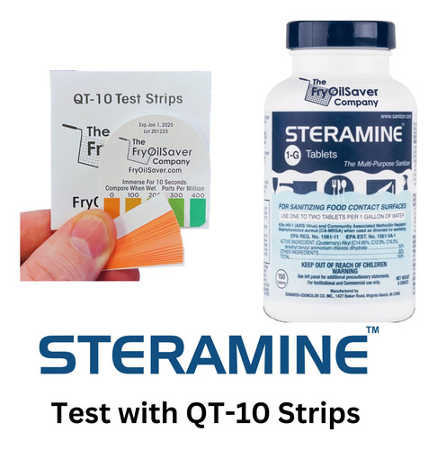 Comprimidos Desinfetantes Steramine 1g Para Superfícies De C