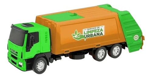 Brinquedo Caminhão Menino Iveco Coletor Lixo Usualbrinquedos
