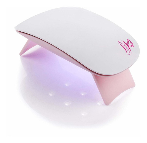 Lampara Uvled Sun Mini Portatil-secado Esmalte Gelish Color Pink