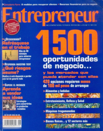 Revista Entrepreneur Edición De Junio De 2005