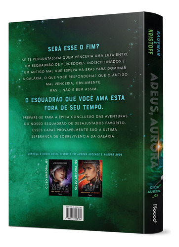 Adeus, Aurora, De Amie Kaufman / Jay Kristoff. Editora Rocco Em Português