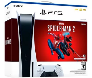 Playstation 5 Ps5 1tb Slim Lectora Disco Spiderman-2