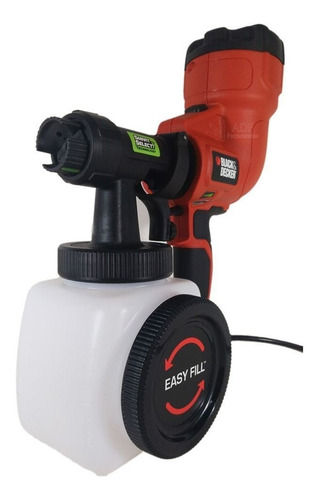Imagem 3 de 5 de Pistola Pulverizadora Blackdecker Pintar Portão 220v Bdph200