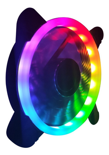 Cooler Fan Bluecase Bfr-14 Ring Rgb Controlável 120mm Box