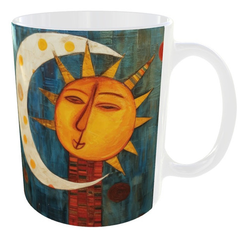 Taza Sol Y Luna 8 De Zacarte