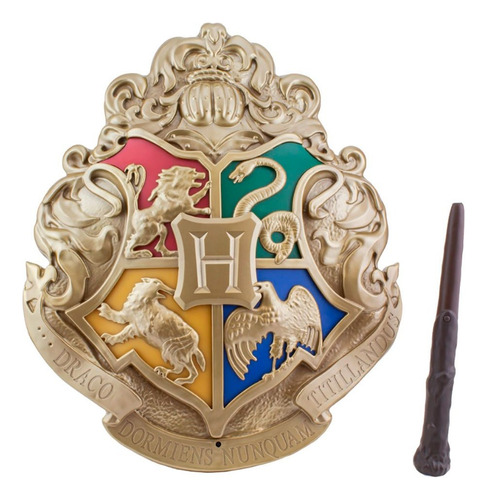 Escudo Con Luz De Harry Potter Control Con Varita Mágica New